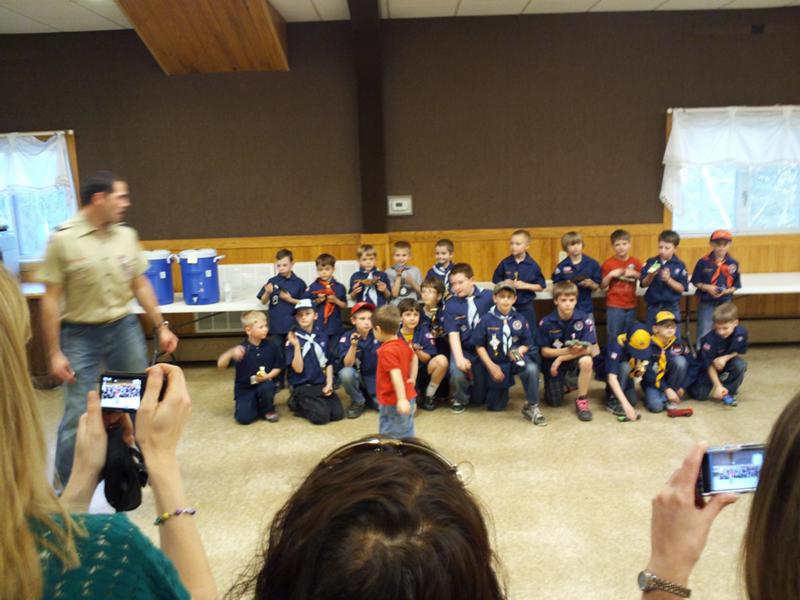 If you think getting scouts to hold still is challenging, try getting a scout master to stand still for a picture!