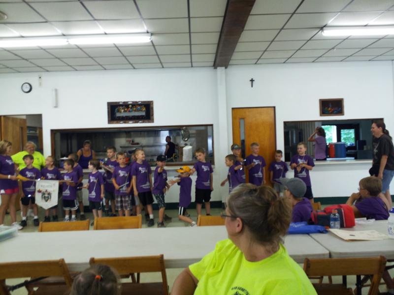 The Wizards also led the song at lunch time on Day 2. We've got booming voices! The Wizards also led the song at lunch time on Day 2. We've got booming voices!